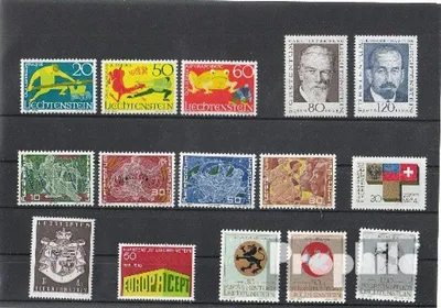 Produktbild von Briefmarken Liechtenstein 1969 1969 postfrisch
