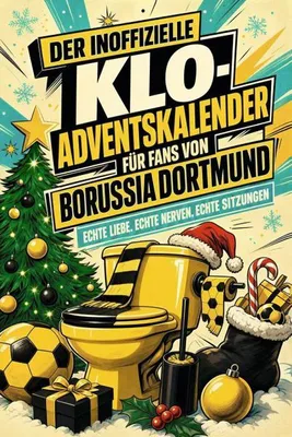 Produktbild von Der inoffizielle Klo-Adventskalender für Fans von Borussia Dortmund