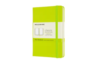 Produktbild von Moleskine Notizbuch, Taschenformat/A6, unliniert, Hardcover, Limettengrün