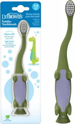 Immagine prodotto di Spazzolino Dr. Brown per bambini Dinosauro 12+