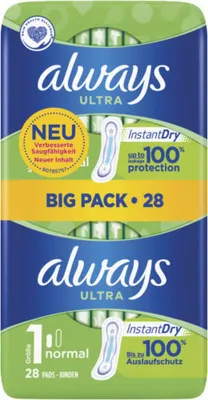 Produktbild von Always Ultra Normal, 3 mm, 28 Stück(e)