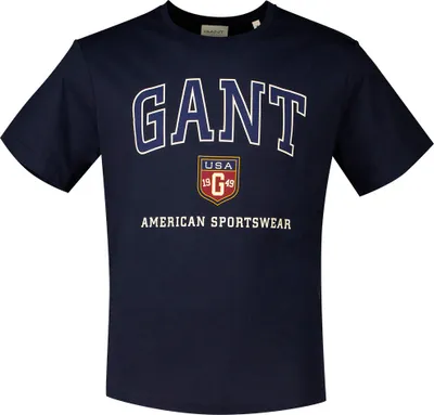 Produktbild von Gant Graphic Kurzarm-t-shirt Blau M Mann Blau M