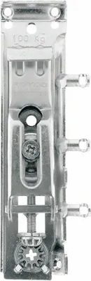 Produktbild von CAMAR Schrankaufhänger 817 links, H 18 mm, T 25 mm, Stahl verzinkt/Zamak