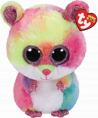 Produktbild von TY 7136416, Spieltiere, Mehrfarben, Stoff, Beanie Boo, Hamster, Rodney