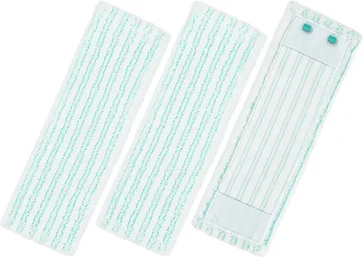 Produktbild von INF Leifheit Mop Ersatzpads (3er-Pack) - Weiß/Blau