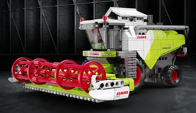 Produktbild von Cada Bauklötze Claas Dominator Mähdrescher 370 384 Stück