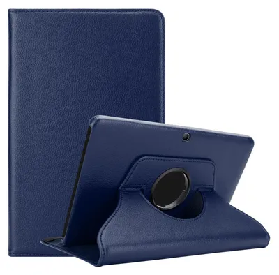 Produktbild von Cadorabo Hülle für Samsung Galaxy Tab 4 10.1 Zoll Tablet Schutz Hülle in Blau Schutzhülle Etui Case Tasche Cover
