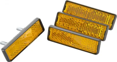 Zdjęcie produktu dla Zestaw odbłyśników SHIMANO PD-M324 - Odbłyśniki pedałów, 54 g, pasujące do PD-M324
