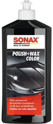 Produktbild von SONAX Polish+Wax Color schwarz (500 ml)