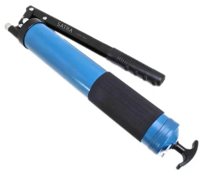 Immagine prodotto di Pistola ingrassatore manuale con 2 ugelli e 2 tubi flessibili ,500 ml Satra