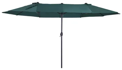 Productafbeelding van Parasol - Zweefparasol - Stokparasol - Tuinparasol - Terrasparasol - Extra Groot 460x270 cm