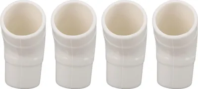 Image de 4 PCS Nettoyeur de piscine Coude 45 degrés Silicone Accessoire de piscine W70244 Remplacement pour Zodiac Baracuda G2 G3 G4