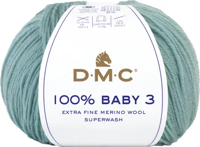 Immagine prodotto di DMC 100% Baby-3 Wool – pura Lana (colore 132)