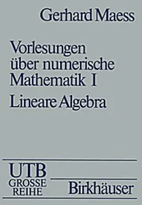 Immagine prodotto di Vorlesungen über numerische Mathematik