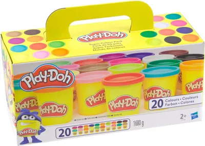Produktbild von Play-Doh Super Farbenset, 2 Jahr(e), Acrylnitril-Butadien-Styrol (ABS)