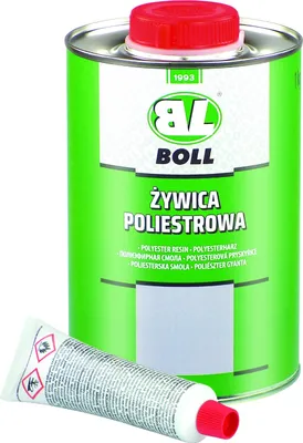 Obrázok produktu pre Polyesterová živica vrátane tvrdidla 1 kg BOLL