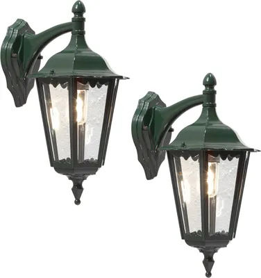 Produktbild von Wandlampen Wandleuchten Aussenwandleuchte Gartenleuchte grün