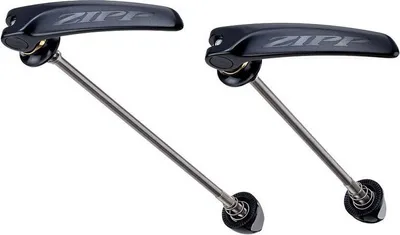 Zdjęcie produktu dla Zestaw szybkozamykaczy Zipp Tangente Titanium czarny 9 x 100 / 10 x 130 mm czarny 9 x 100 / 10 x 130 mm
