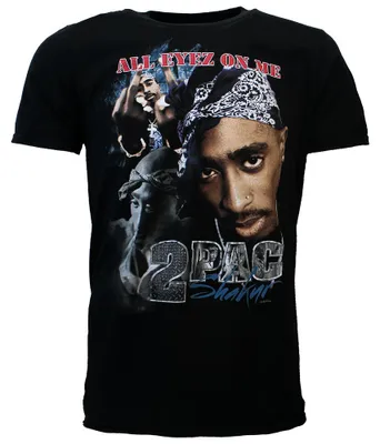 Zdjęcie produktu dla Koszulka 2PAC Tupac Shakur „All Eyez On Me” | Oficjalny gadżet – rozmiar L