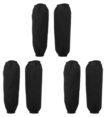 Image de Solidchoice - 3 paires de manchettes en coton imperméables