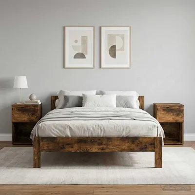 Immagine prodotto di vidaXL Comodino 2 pezzi Rovere affumicato 29 x 31,5 x 49 cm