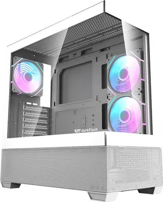 Immagine prodotto di Darkflash - DS900 Air White + FA - Case per computer