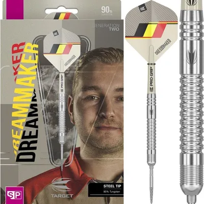 Produktbild von Target Dimitri van den Bergh G2 SP 90% - Steeldarts
