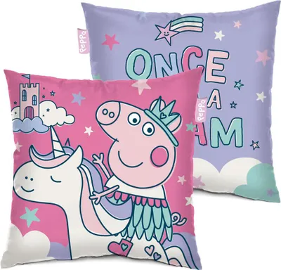 Immagine prodotto di Peppa Pig 40x40 Cm Cuscino Rosa Rosa Taglia Unica