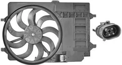 Produktbild von VAN WEZEL 0502747 Lüfter Motorkühlung Kühlerlüfter für MINI Schrägheck (R50, R53) Wasserkühler