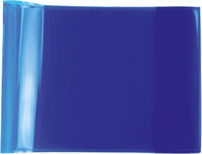 Obrázok produktu pre HERMA 19618 PLUS obal na brožúru na šírku transparentný modrý plast DIN A5