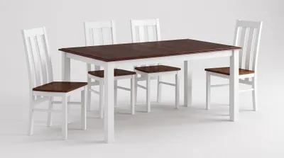 Produktbild von Esstisch Belluno Elegante Stühle Massivholz 150-197x93x75cm Massivholz Ausführung wählbar ausziehbar