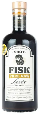 Produktbild von Fisk Pure Raw Licorice 16,4% Vol. 0,7L