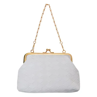Produktbild von Clayre & Eef Brieftasche 8 cm Weiß Goldfarbig Synthetisch