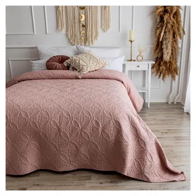 Produktbild von Tagesdecke für Bett und Sofa mit Ornamenten 170x220cm