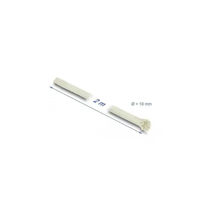 Immagine prodotto di Delock - Geflechtschlauch - 2 m - weiß