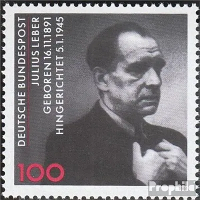 Produktbild von Briefmarken BRD (BR.Deutschland) 1991 Mi 1574 (kompl.Ausgabe) postfrisch 100.Geburtstag von Leber