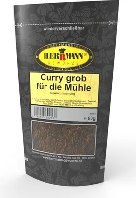 Produktbild von Curry grob für die Mühle