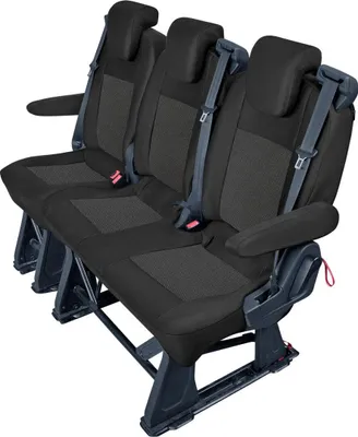 Immagine prodotto di Copri auto di precisione Ford Tourneo Custom 2012-2018 (2a o 3a fila, 3 schienali + 2 sedili)