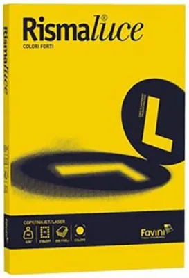 Obrázek produktu pro Favini Rismaluce papír do tiskárny A4 (210x297 mm) 50 listů žlutý