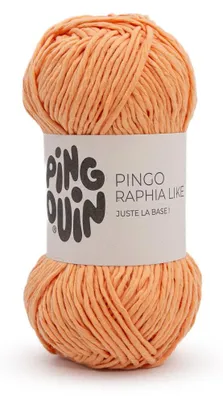 Productafbeelding van Hekelgaren, 100 meter, kleur: perzik, merk: Pingo Pingouin