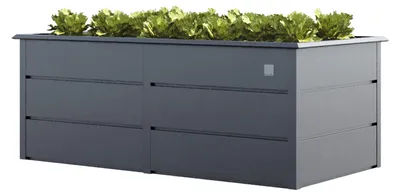 Produktbild von PRIMEYARD LILLY Hochbeet Stahl verzinkt 200x100x78 cm - ergonomisch
