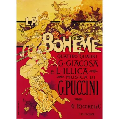 Produktbild von EUROGRAPHICS Puzzle La Bohéme 1000 Teile