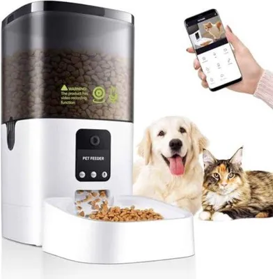 Image de Distributeur automatique de nourriture pour chats
