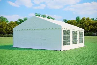 Obrázek produktu pro Párty stan 6x6m PVC Standard PLUS Ohnivzdorný - Bílá