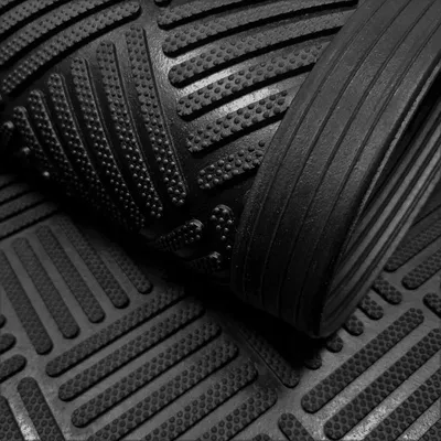 Zdjęcie produktu dla Wycieraczka Eco Rib - Crosshatch 60x90 Czarna