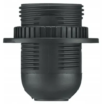 Image de Support en thermoplastique noir E-27 D.3006