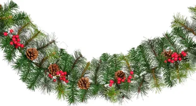 Produktbild von Everlands Ipswich Girlande Girlande grün - 270x30 cm