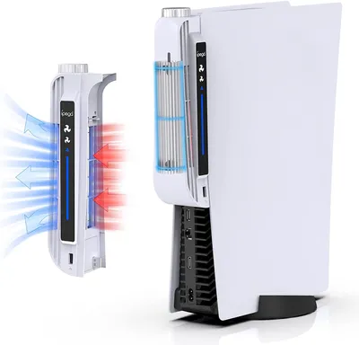 Produktbild von Lüfter für PS5-Konsole, PS5-Konsolenzubehör mit LED-Anzeige und USB-Anschluss