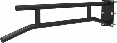 Productafbeelding van Optrekstang Wandmontage - Pull Up Bar Station - Krachtraining Bovenlichaam - Zware Stalen Constructie - 300 kg Draagvermogen - Zwart