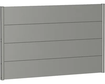Obrázek produktu pro Kovový plot Biohort 150 x 90 cm žárově pozinkovaný šedý křemen metalický
